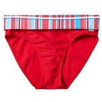 Abecita Zuppa Inglese Folded Brief. Stylisches Bikinihöschen in Brief-Modell mit einstellbares Bündchen.

