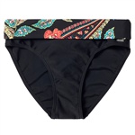 Abecita Black Forest Folded Brief. Bikinihöschen in einem schönen Paisley Muster mit einstellbaren Rand.

