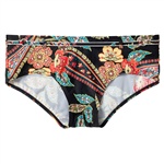 Abecita Black Forest Hipster. Bikinihöschen in Hipster Modell in einem schönen Paisley Muster mit einem Gürtel.

