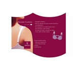Abecita Strap Pad. Schultergurt-Pads der die Trägern in Position halten und schmerzenden Schultern verhindern.

