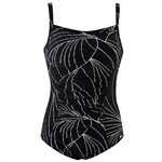 Abecita Meringue Smash Swimsuit. Klassischer Badeanzug mit Täschchen für Protheseneinlagen.

